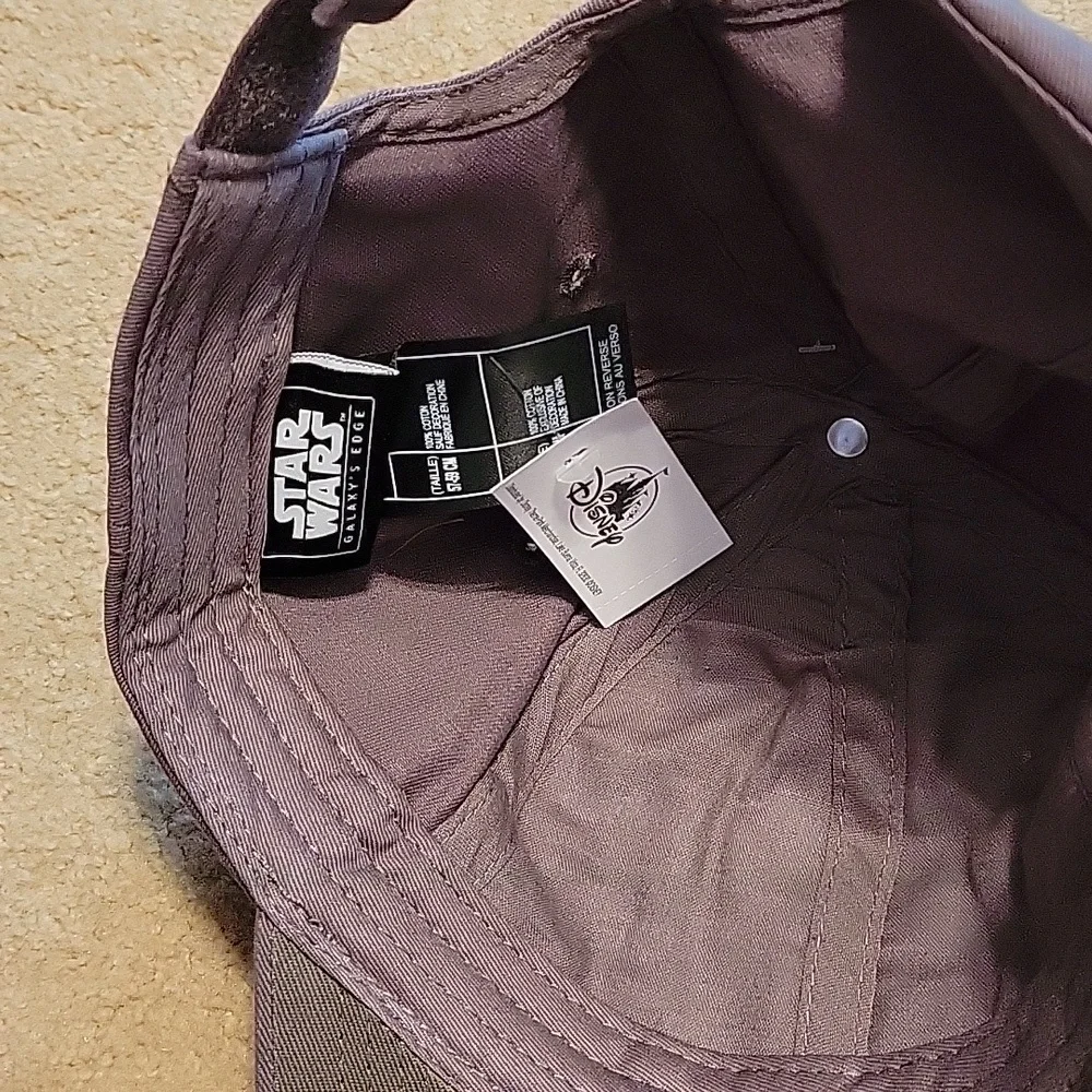Star Wars Galaxy's Edge Black Spire Outpost Hat New Gray Orange Tan